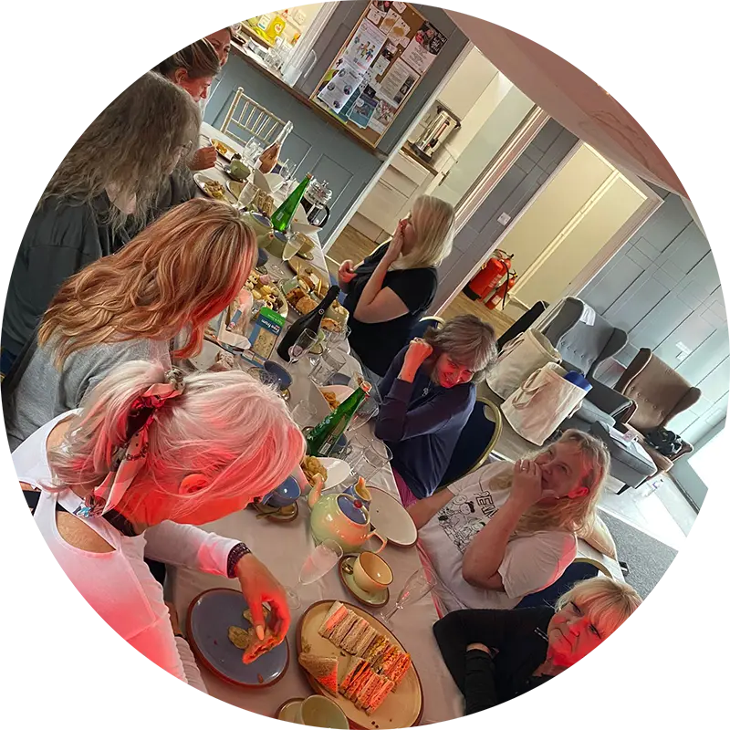 Coffee mornings and support groups